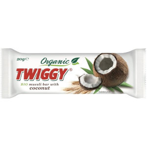 Twiggy Müsli organic s kokosom 20 g BIO