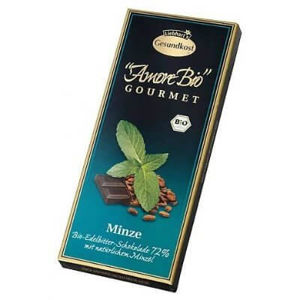 Liebharts Horká čokoláda s mätou Bio 100 g