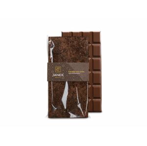 Čokoládovňa Janek Mliečna čokoláda s kávou 85 g