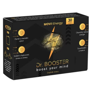 Hnuteľný energy Dr. Booster 30 tabliet