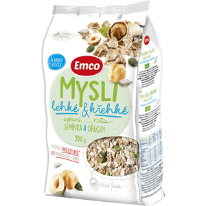 Emco Mysli - Sypané ľahké a krehké semienka a orechy 550 g