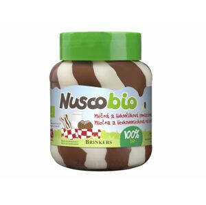 Nuscobio Mliečna Liskooriešková nátierka duo BIO 400 g