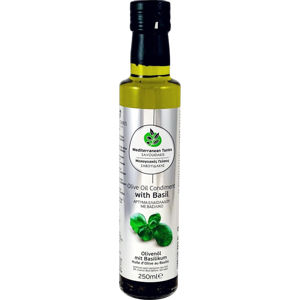 Savouidakis panenskej olivový olej s bazalkovou príchuťou 250 ml