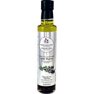 Savouidaki panenský olivový olej s Tymianovou príchuťou 250 ml