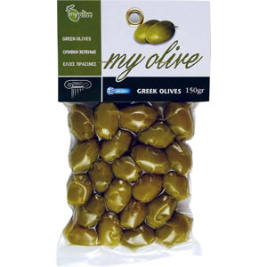 my olive Prírodné zelené olivy celé 250 g