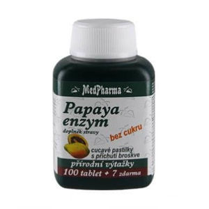 MedPharma Papaya enzým 107 tabliet
