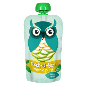 Peek-a-boo Jablko - hruška BIO 113 g