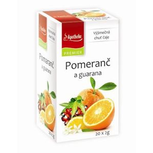 Apotheke čaj Pomaranč a guarana 20 sáčkov