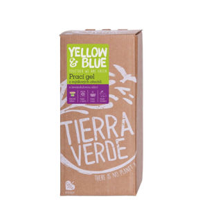 Yellow & Blue Prací gél z mydlových orechov s levanduľovou silicou (bag-in-box) 2 l