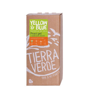 Yellow & Blue Prací gél z mydlových orechov s pomarančovou silicou (bag-in-box) 2 l