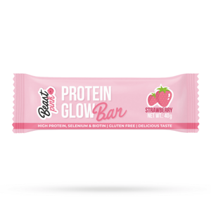 BeastPink Proteínová tyčinka GlowBar jahoda 40 g