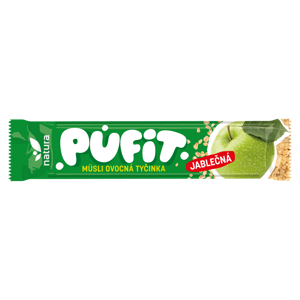 Josef’s snacks Pufit jablčná tyčinka 33 g