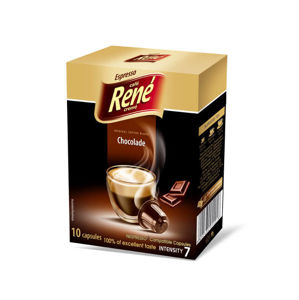 René káva s príchuťou Chocolate 10 kapslí