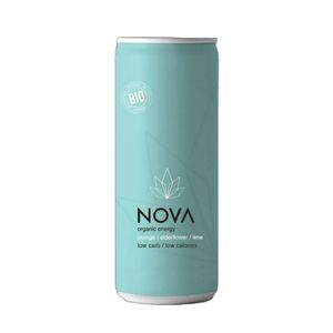 Nova Organic Energy 250 ml pomaranč / bazový kvet / limetka