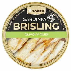 Sokrata Sardinky Brisling olivový olej 120 g
