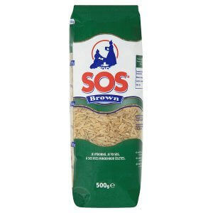 SOS Ryža Brown 500 g