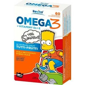 The Simpsons Omega 3 + vitamín D, E 30 tabliet