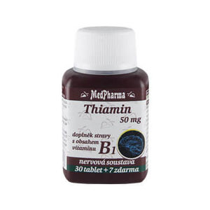 MedPharma Tiamín 50 mg + vit B1 37 tabliet