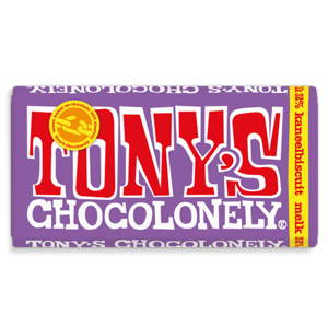 Tony 's Chocolonely Mliečna čokoláda škoricové sušienky 180 g