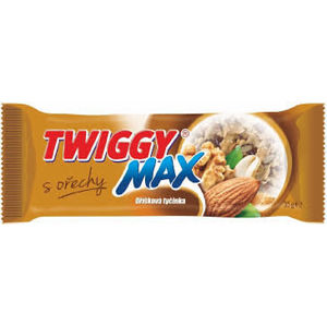 Twiggy Max orechové s orechmi 35 g