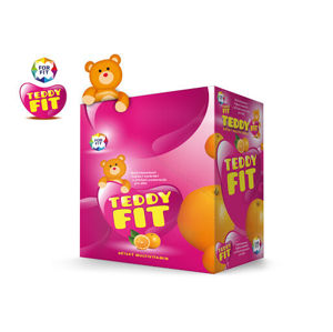 ForFit TeddyFit detský multivitamínový box 15x15 žuvacích cukríkov