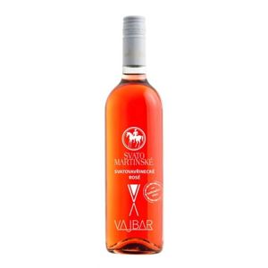 Vajbar Svätomartinské 2019 Svätovavrinecké rosé moravské zemské víno suché 0,75 l