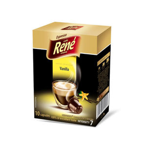 René káva s príchuťou vanilky 10 kapslí