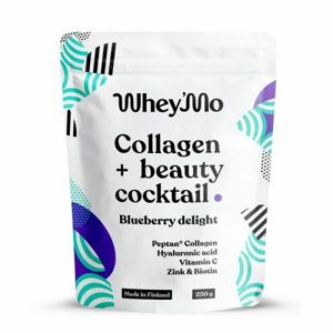 Whey'mo Collagen + beauty coctail 250 g Blueberry delight
