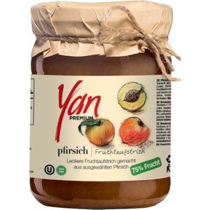 YAN Premium Broskyňová marmeláda 300 g
