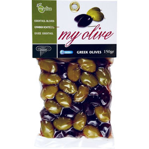 my olive Zmes celých zelených a čiernych olív 250 g